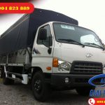 Xe tải 8 Tấn Hyundai Mighty 2017 Thùng Mui Bạt